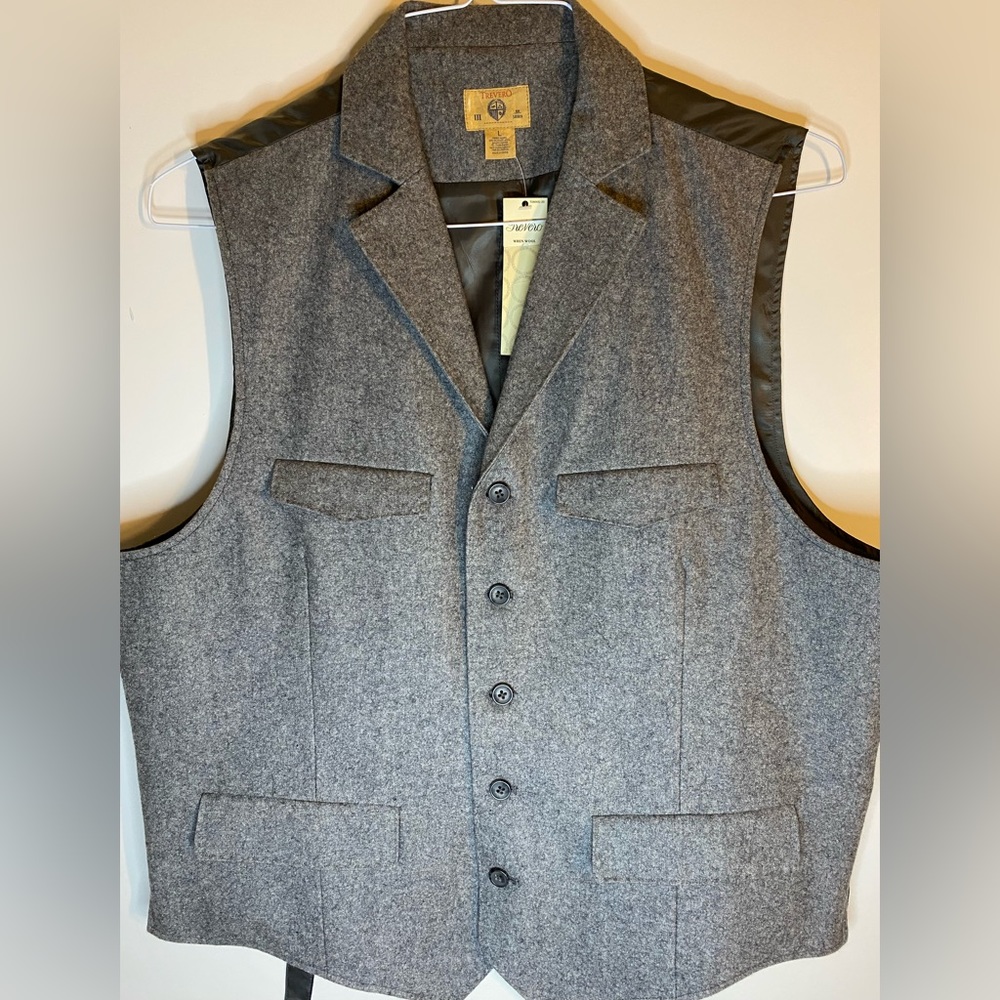Trevero Wool Vest - Large
